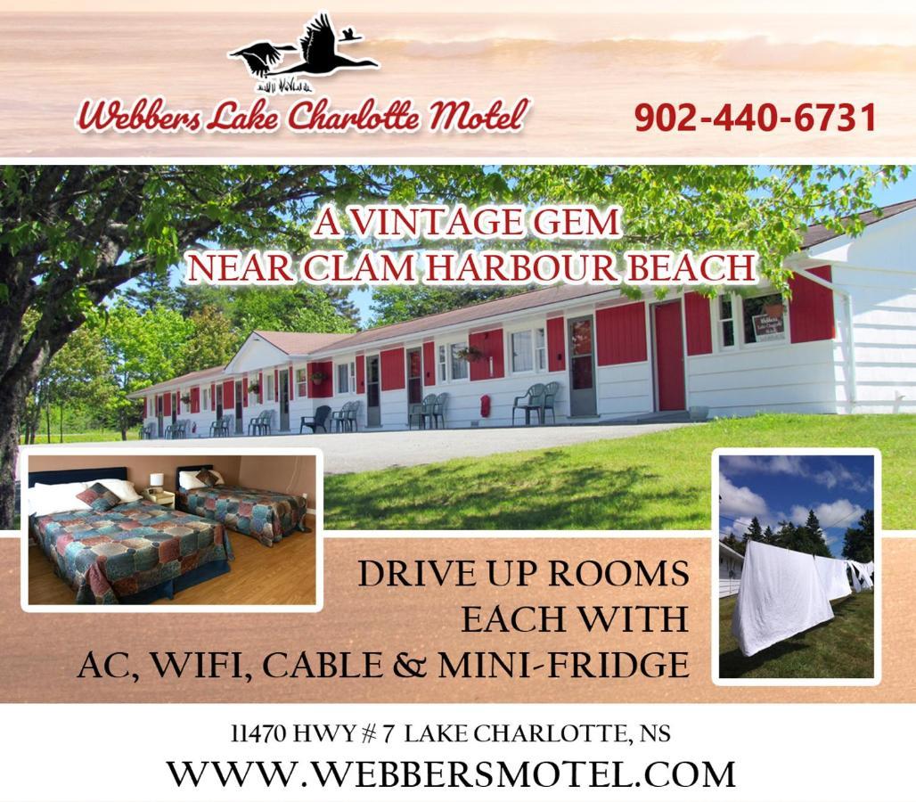 Webbers Lake Charlotte Motel Queen And Double Bed Экстерьер фото